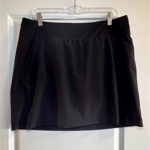 Athleta SoHo Skort, size 14, color Black.